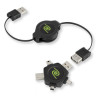 cavo retrak usb con multi adattore intercambiabile [eucablestar]