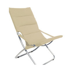 Poltrona vette in acciaio canapone ecru 04908 [vette] metallo