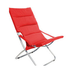 Poltrona vette in acciaio canapone rosso 04907 [vette] metallo