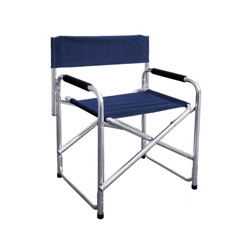 Sedia vette in alluminio regista studios blu 00032 [vette] metallo