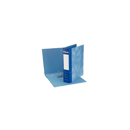 Registratore a leva esselte essential g73 blu dorso 8cm formato commerciale