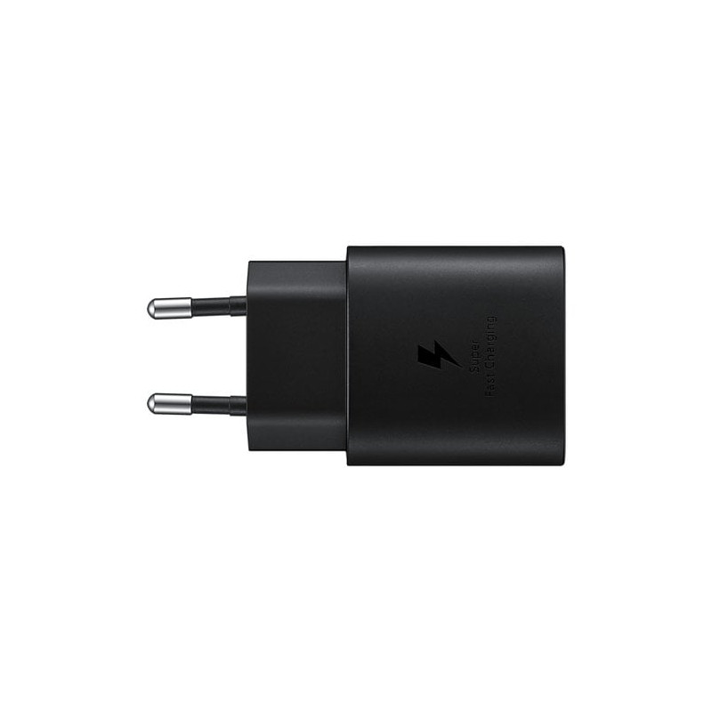 alimentatore di rete usb samsung ep-ta800nbegeu 25w nero