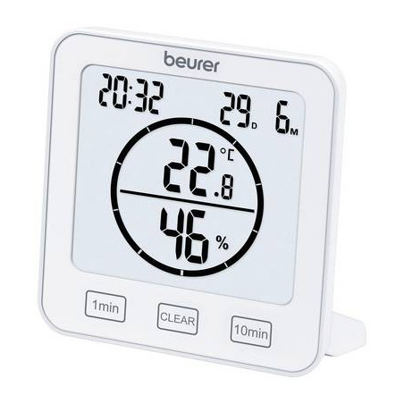 termoigrometro beurer hm 22 hm 22 bianco [67804]