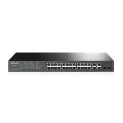switch tp-link t1500-28pct gestito l2 fast ethernet 10/100