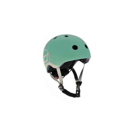 casco per bambini scoot and ride verde [96361]