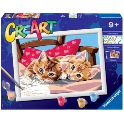 ravensburger - creart d gattini sul cuscino [28938]