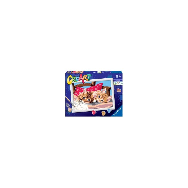 ravensburger - creart d gattini sul cuscino [28938]