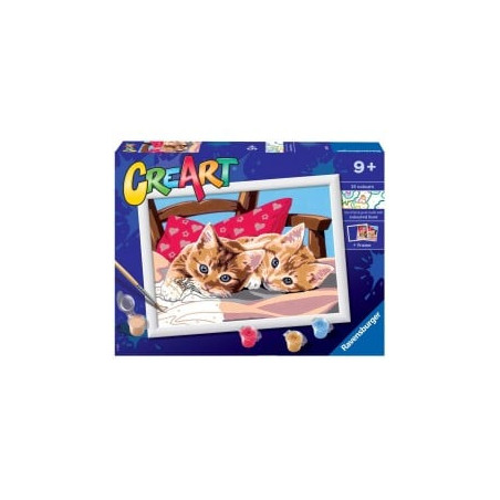 ravensburger - creart d gattini sul cuscino [28938]