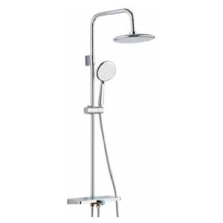 saliscendi per doccia idro bric honduras a 3 getti con mensola portaoggetti