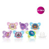 nuby - succhietto ovale a farfalla id5857mfs