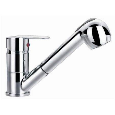 miscelatore lavello idro bric monforo serie ray con doccetta estraibile