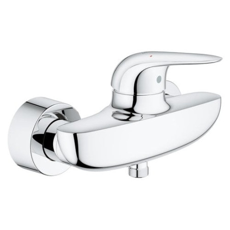 miscelatore da parete grohe per doccia monocomando cromo lucido starlight