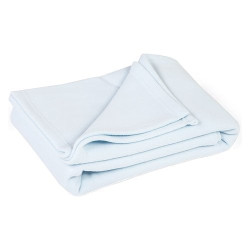 copertina in pile carrozzina italbaby 65x80cm azzurra