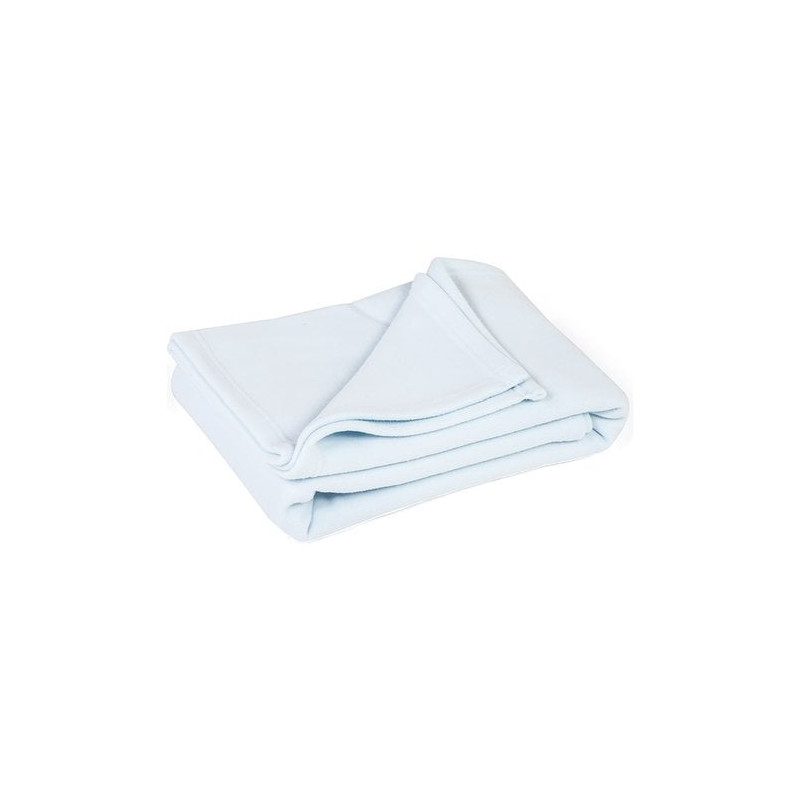 copertina in pile carrozzina italbaby 65x80cm azzurra