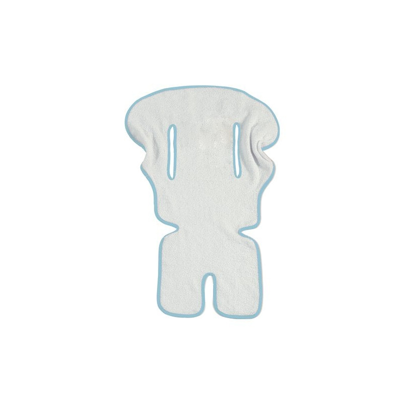copriseggiolone italbaby con bordo azzurro - 050.0040.02