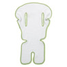 copriseggiolone italbaby con bordo verde - 50.0040.10