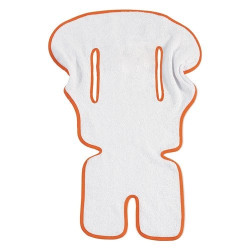 copriseggiolone italbaby con bordo arancione - 50.0040.11