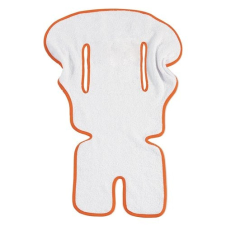 copriseggiolone italbaby con bordo arancione - 50.0040.11