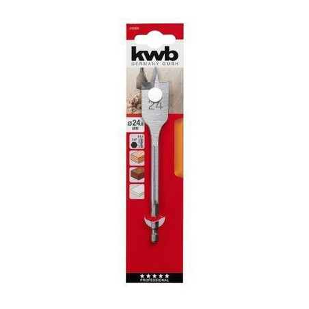 mecchia per legno kwb piatto pro 24mm 1pz 512424