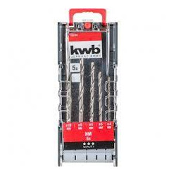 set punte kwb per pietra 5pz 109140