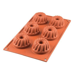 stampo dolci silikomart in silicone 6pz 20058000065