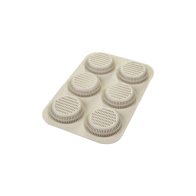 stampo hamburger silikomart in silicone 6pz 21001130065