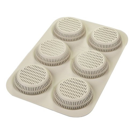 stampo hamburger silikomart in silicone 6pz 21001130065