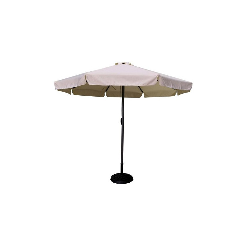 ombrellone amicasa alluminio 3m grigio/ecru'