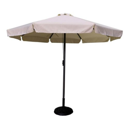 ombrellone amicasa alluminio 3m grigio/ecru'