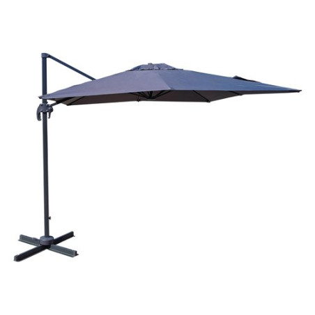 ombrellone parasole amicasa osaka 2.5x2.5m grigio