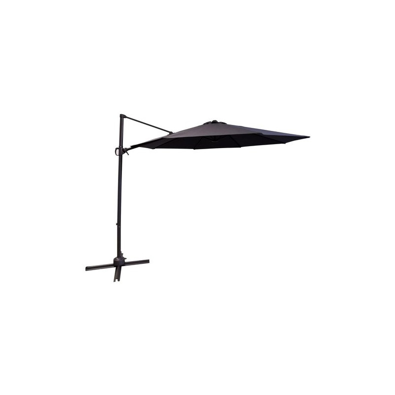 ombrellone parasole amicasa 3m lipari gray