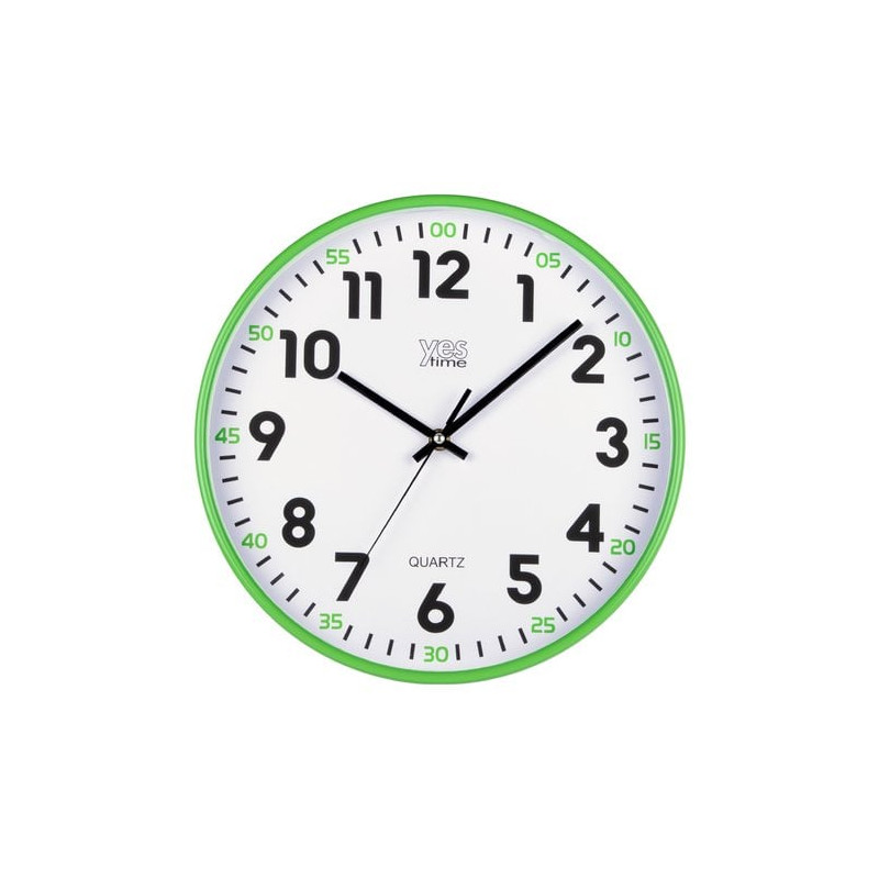 orologio da parete lowell d30cm verde 00720yv