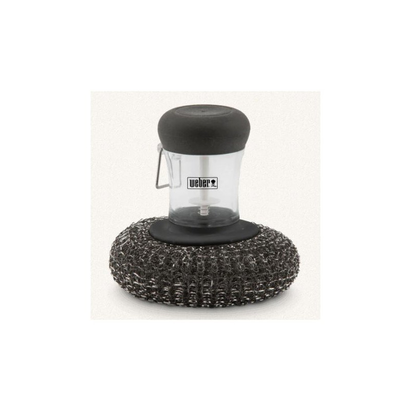 spugna di metallo weber per pulizia plancha 6209