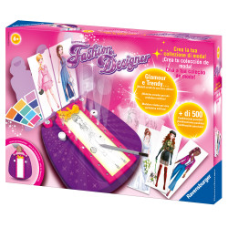 ravensburger - fashion design gioco creativo 18057