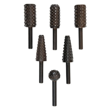 set raspe rotativa kwb conica/cilindrica/sferica 495500