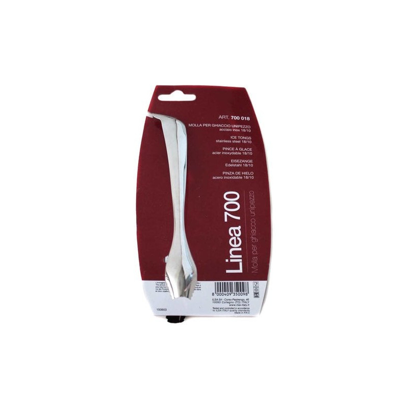 molla per servire ilsa per ghiaccio in acciaio inossidabile 18/10