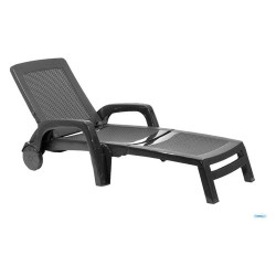 lettino prendisole bica 178.4 miami antracite