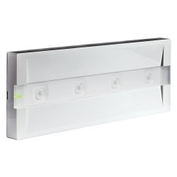lampada beghelli 9003 upled emergenza murale bianco