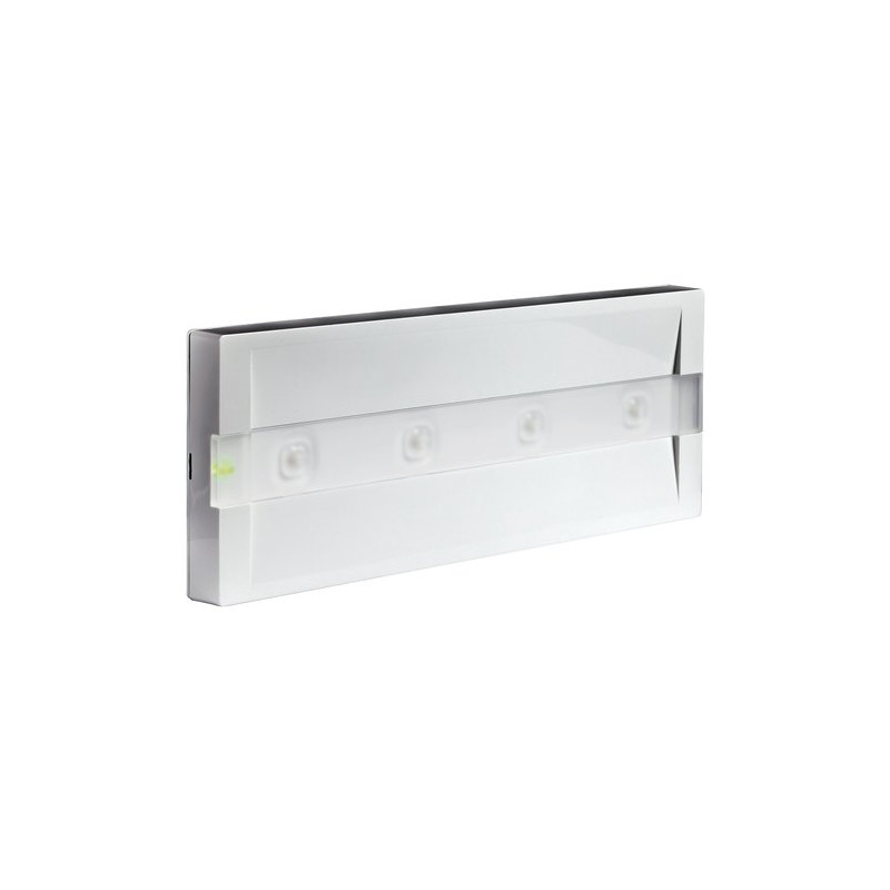 lampada beghelli 9003 upled emergenza murale bianco