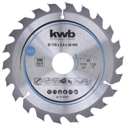 lama circolare 170mm kwb m 54 - 585457
