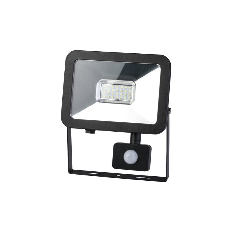 faretto proiettore polypool led 20w ip44 con sensore movimento crepuscolare