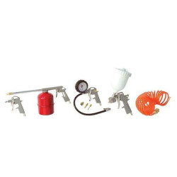 kit di 8 accessori aria compressa stanley per pistola di gonfiaggio