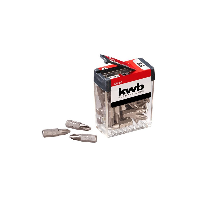 kit inserto kwb per avvitamento 1/4'' pz2 25 pezzi -