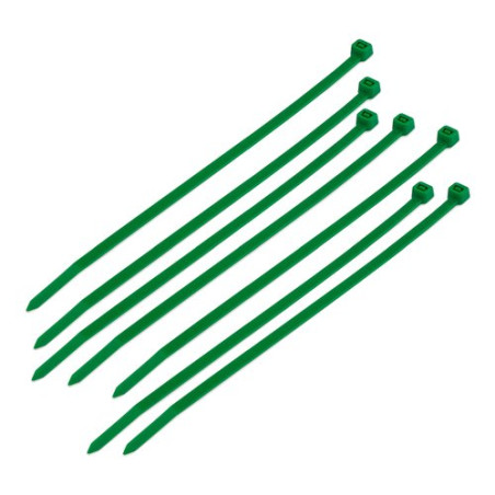 fascette polypool 100pz 200x4.8mm verde pp7520.8