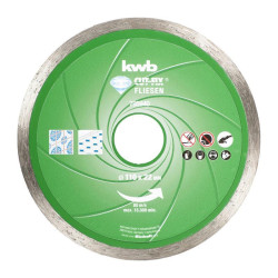 disco da taglio diamantato kwb cut-fix 110x22mm - 795940