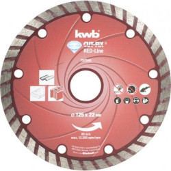 disco da taglio diamantato kwb cut-fix 125 mm - 797540