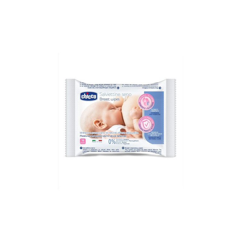 salviette detergenti igienizzanti chicco 16 pezzi