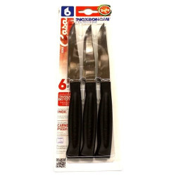 set coltelli da bistecca coltellerie bonomi acciaio inossidabile