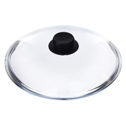 coperchio pyrex per pentola in vetro borosilicato transparente b28cl00/7046