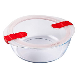 contenitore alimenti pyrex tondo in vetro borosilicato 208ph00/7146